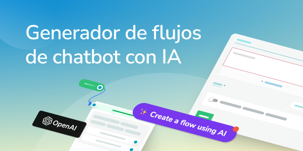 Flujos de chatbot generados por IA