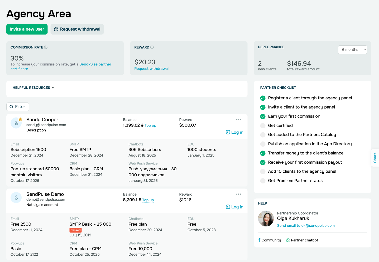 The new design is now available in your Agency Area