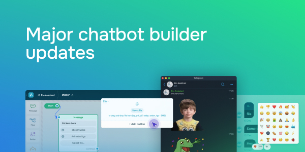 Major chatbot builder update