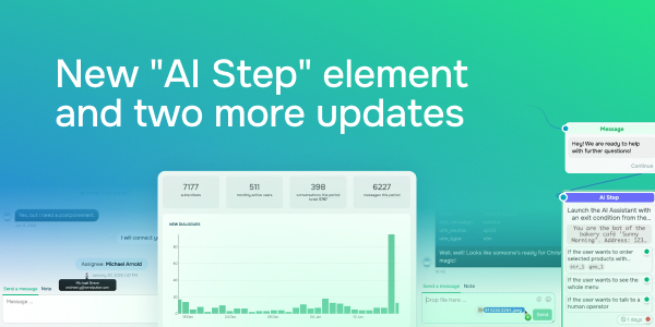 New "AI Step" element and two more updates