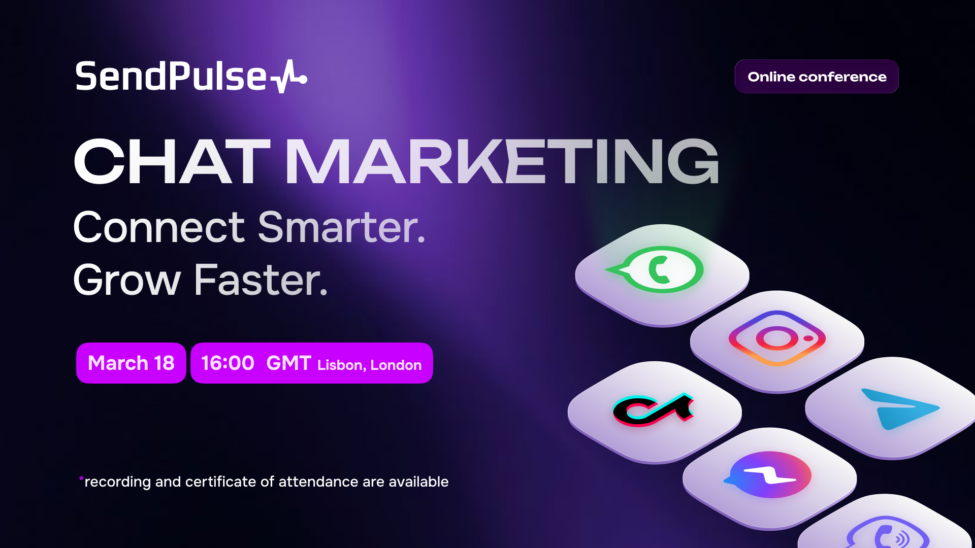 Online Conference: Chat Marketing